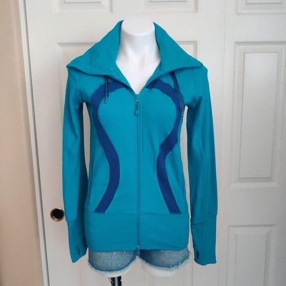 Lululemon Stride Hooded Jacket sz 6 - Picture 4 of 12